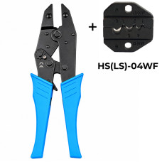 HS(LS)-04WF 1-6 мм.кв 17-10 AWG Комплект обтискного інструменту [AHS-04WF-k] (кримпер) TACTIX