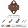 SN-48B 0,5-1,5 мм.кв 20-14 AWG Комплект обтискного інструменту [(B4)SN-48B-k] (кримпер) TACTIX