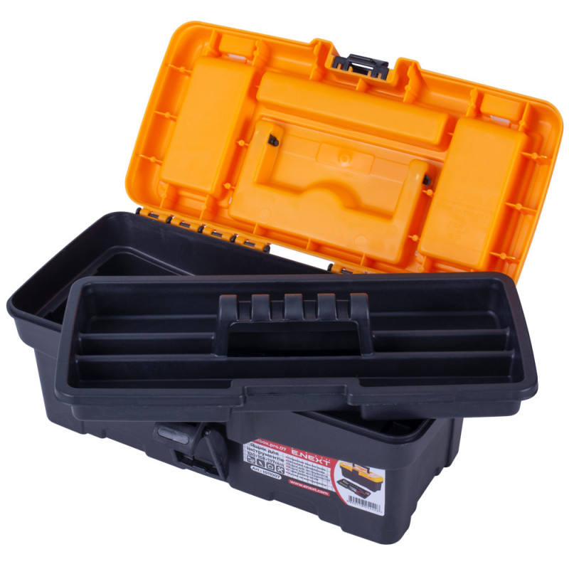 Ящик 320x158x137мм для інструментів пластиковий [t011007] e.toolbox.pro.07 E.NEXT