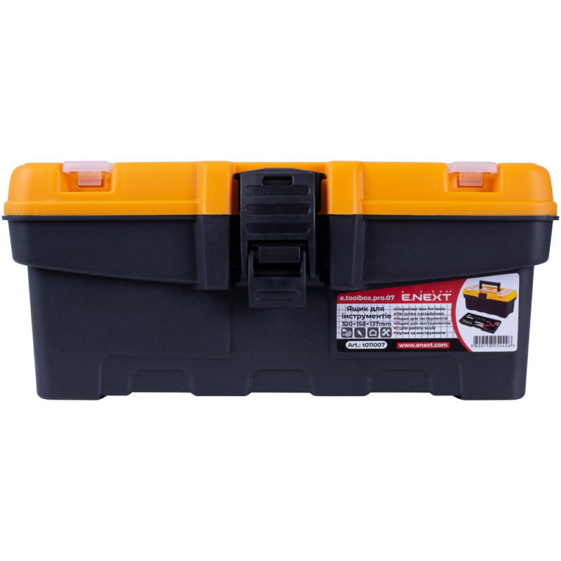 Ящик 320x158x137мм для інструментів пластиковий [t011007] e.toolbox.pro.07 E.NEXT