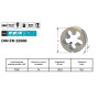 Плашка DIN EN22568/B 7/16" дюймовая UNC 14 ниток сталь HSS [INRPLPL200240716R0] RUKO