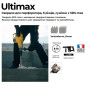 Бур SDS-max Ø24x340мм по бетона, железобетона Ultimax [SD16X166D24L034000] DIAGER