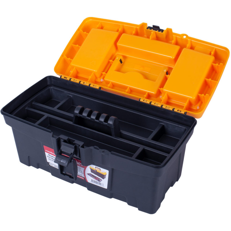 Ящик 410x213x195мм для інструментів пластиковий [t011008] e.toolbox.pro.08 E.NEXT