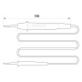 Індикатор 6-380V АС/DC двополюсний 185мм [t001111] e.tool.test11 E.NEXT