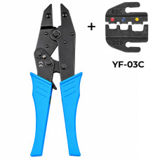 YF-03C 0,5-6 мм.кв 20-10 AWG Комплект обтискного інструменту [YF-03C-k] (кримпер) TACTIX