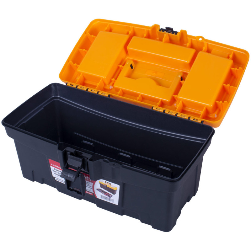 Ящик 410x213x195мм для інструментів пластиковий [t011008] e.toolbox.pro.08 E.NEXT