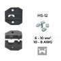 HS-12 6-10 мм.кв 10-8 AWG Комплект обтискного інструменту [AHS-12-k] (кримпер) TACTIX