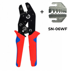 SN-06WF 0,25-6 мм.кв 24-10 AWG Комплект обтискного інструменту [(A4)SN-06WF-k] (кримпер) TACTIX