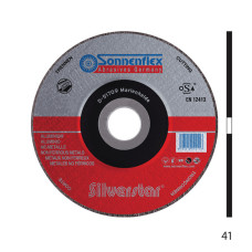 125x1x22,2мм Диск отрезной по алюминию (2 шт.) [INKRU00000P125102S] CS 46 R BF (тип 41) Sonnenflex