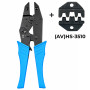(AV)HS-3510 3A, 5A, 10A Комплект обтискного інструменту [AHS-3510-k] (кримпер) TACTIX