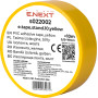 19x0,13мм 10м Ізоляційна стрічка ПВХ жовта [s022002] E.NEXT e.tape.stand.10.yellow