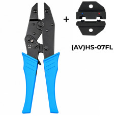 (AV)HS-07FL 1,5-2,5 мм.кв 16-14 AWG Комплект обтискного інструменту [AHS-07FL-k] (кримпер) TACTIX