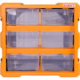Органайзер 6 відділень 267х157х262мм пластиковий [t011020] e.toolbox.pro.20 E.NEXT