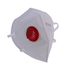 Респиратор противопылевой FFP3/K NR красный фильтр (1 шт.) [INSPRPRRA400301K0P] Profimask METALVIS
