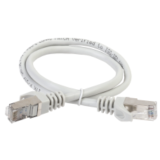 Коммутационный шнур (патч-корд) кат.5Е ftp, 1м, серый, [pc01-c5ef-1m]