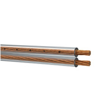 Кабель акустичний Loudspeaker Cable Hi-Fi 2х0,50 кв.мм прозорий Одескабель [1266894-1C]