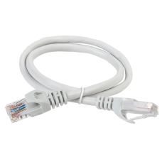 Коммутационный шнур (патч-корд) кат.5Е utp, lszh,0,5м, серый, [pc01-c5eul-05m]