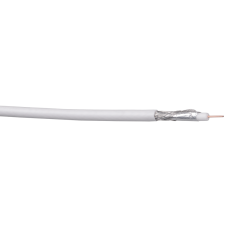 Кабель связи коаксиальный RG6, 75 Ом, FPE, pvc, 305м, белый, [cc1-r6f1-111]