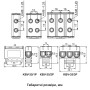 2,5-35мм.кв 135А 1⇒1 Клемма вводная силовая 800V AC желто-зеленая [A0130010168] KBV АСКО