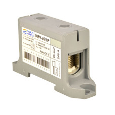 16-95мм.кв 245А 1⇒1 Клемма вводная силовая 800V AC серая [A0130010187] KBV АСКО