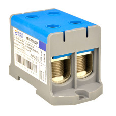 35-150мм.кв 320А 2⇒2 Клемма вводная силовая 800V AC синяя [A0130010200] KBV АСКО