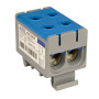 2,5-50мм.кв 160А 2⇒2 Клема ввідна силова 800V AC синя [A0130010180] KBV АСКО