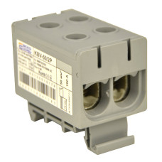 2,5-50мм.кв 160А 2⇒2 Клемма вводная силовая 800V AC серая [A0130010179] KBV АСКО