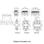 16-95мм.кв 245А 3⇒3 Клемма вводная силовая 800V AC желто-зеленая [A0130010195] KBV АСКО