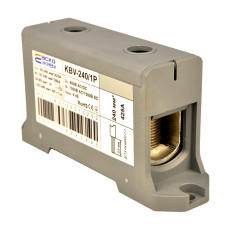 35-240мм.кв 425А 1⇒1 Клемма вводная силовая 800V AC серая [A0130010202] KBV АСКО