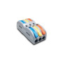 0,08-4мм.кв 32А 3х1⇒3х1 проходная одинарная клемма 39х18х14,5мм [CT423c] TACTIX цветные рычаги