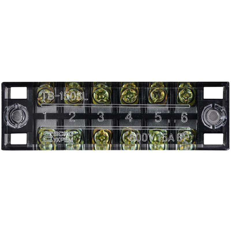 6P 15A 600V Клеммная колодка в корпусе [A0130050004] TB1506 АСКО