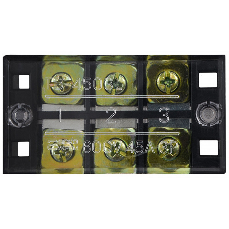 3P 45A 600V Клемна колодка в корпусі [A0130050017] TB4503 АСКО