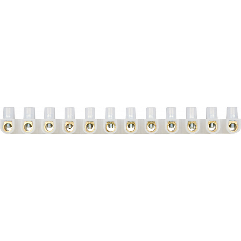 12P 30А 16мм.кв Клемна колодка тип W(U) біла [U0130040032] ЕМ АСКО
