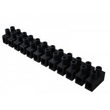 12P 60A 1-25мм.кв Клеммная колодка черная [A0130040019] тип Н АСКО