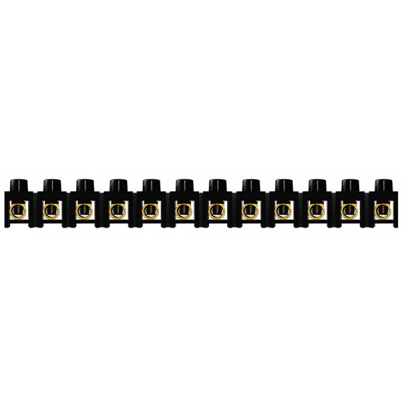 12P 150A 10-40мм.кв Клемна колодка чорна [A0130040020] тип Н АСКО