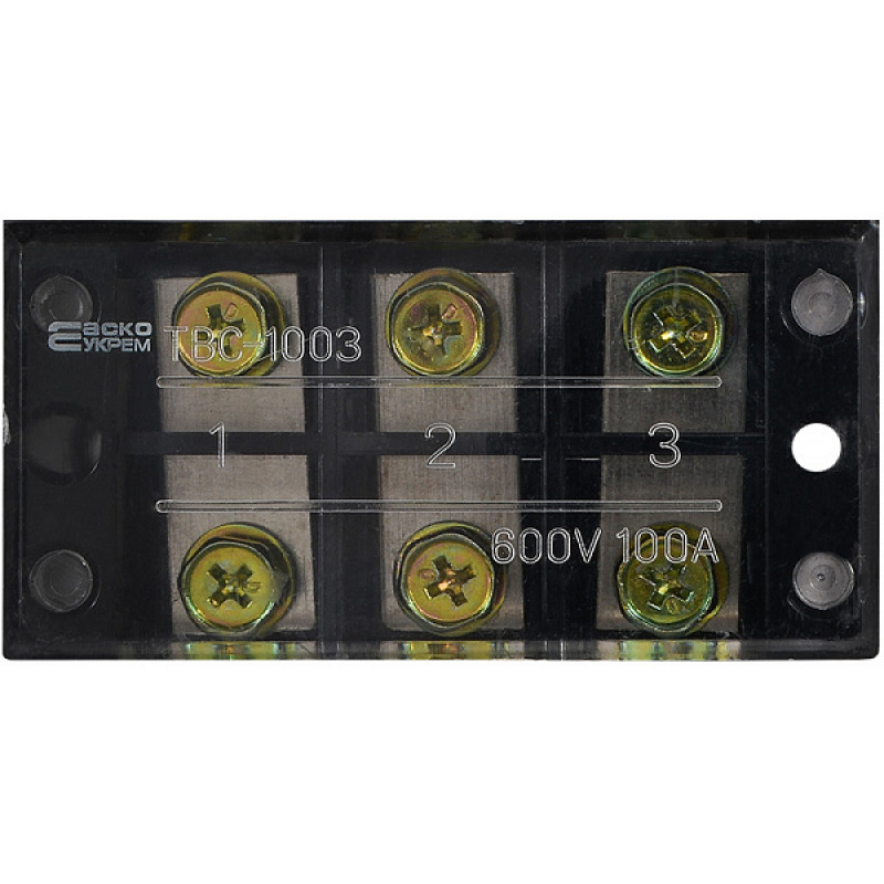 3P 100A 600V Клеммная колодка в корпусе [A0130050025] TB1003 АСКО