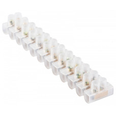 12P 10A 1-10мм.кв Клеммная колодка белая [A0130040003] тип W (U) АСКО