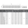 12P 10A 10мм.кв Клеммная колодка делимая оранжевая [s016025] e.tc.stand.12.10.orange E.NEXT