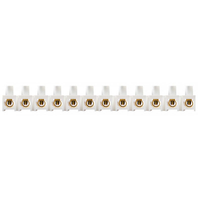 12P 80A 4-30мм.кв Клеммная колодка белая [A0130040012] тип Н АСКО