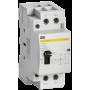 Контактор модульний з ручним керуванням 2P 63A 2NO 230V [MKK12-63-20] КМ63-20МР УЕК