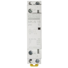 Контактор модульный 2P 16A 2NO 220V [A0040030023] MK-N АСКО