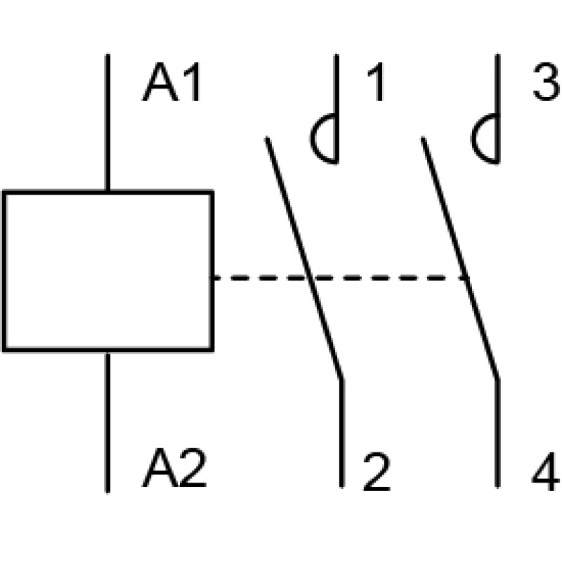 Контактор модульный 2P 20A 2NO 220V [A0040030024] MK-N АСКО