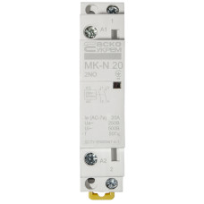Контактор модульный 2P 20A 2NO 220V [A0040030024] MK-N АСКО