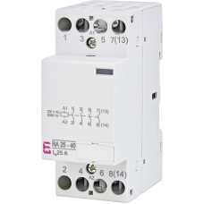 Контактор модульный 4P 25A 4NO 230V [2464094] RA 25-40 ETI