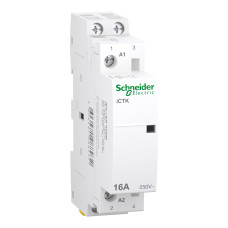 Контактор модульный 2P 16A 2NO 230V [A9C40216] Acti9 iCTK Schneider Electric