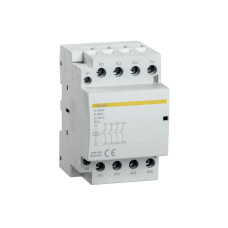 Контактор модульный 4P 63A 4NO 400V AC/DC [MKK21-63-40-U] КМ63-40М УЕК