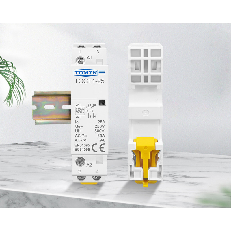 Контактор модульный 2P 20А 2NC 220V [TOCT1-20-AC-2NC] TOCT1-20 TOMZN
