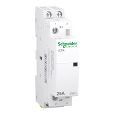 Контактор модульный 2P 25A 2NO 230V [A9C40225] Acti9 iCTK Schneider Electric