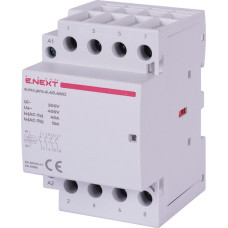 Контактор модульний 4P 40А 4NO 24V [p005307] E.NEXT e.mc.pro.4.40.4NO.24DC