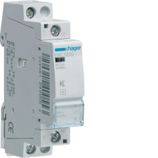 Контактор модульный 1P 25A 1NO 230V безшумний [ESC125S] Hager